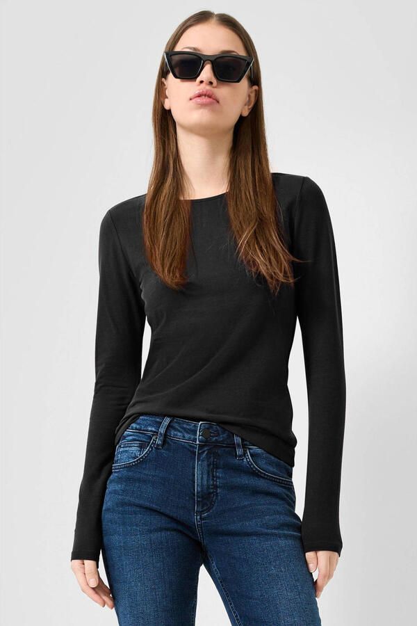 QS top zwart