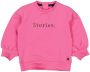 Quapi Mini sweater Selma met tekst roze - Thumbnail 1