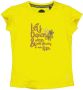 Quapi Mini T-shirt Nea met printopdruk felgeel - Thumbnail 1