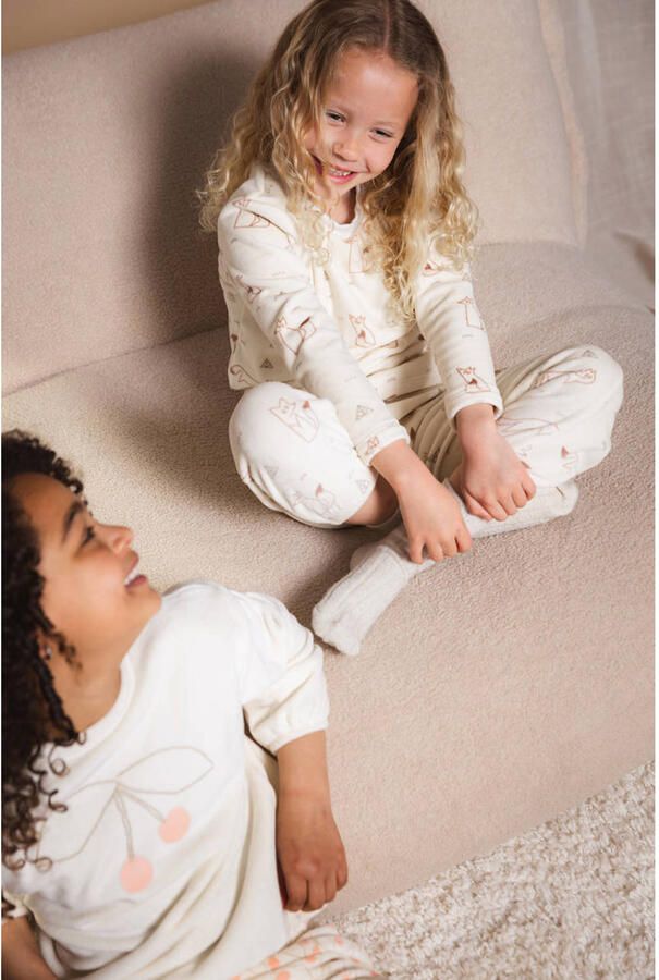 Quapi pyjamaset met all over print ecru - Foto 3