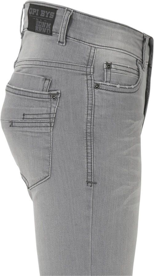 Quapi skinny fit jeans Qjake grijs Jongens Stretchdenim Effen 104