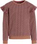 Quapi sweater bruin multi;; Retroprint 134 140 | Sweater van - Thumbnail 1