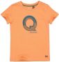 Quapi T-shirt met printopdruk oranje - Thumbnail 1