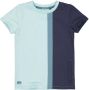 Quapi T-shirt QTEIN lichtblauw donkerblauw - Thumbnail 1