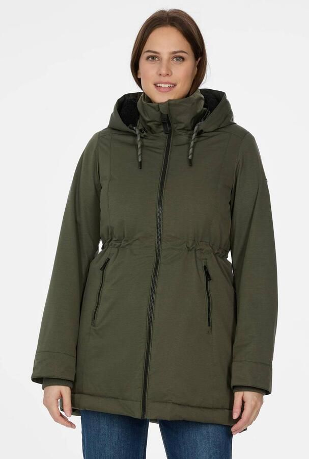 Ragwear jas donkergroen