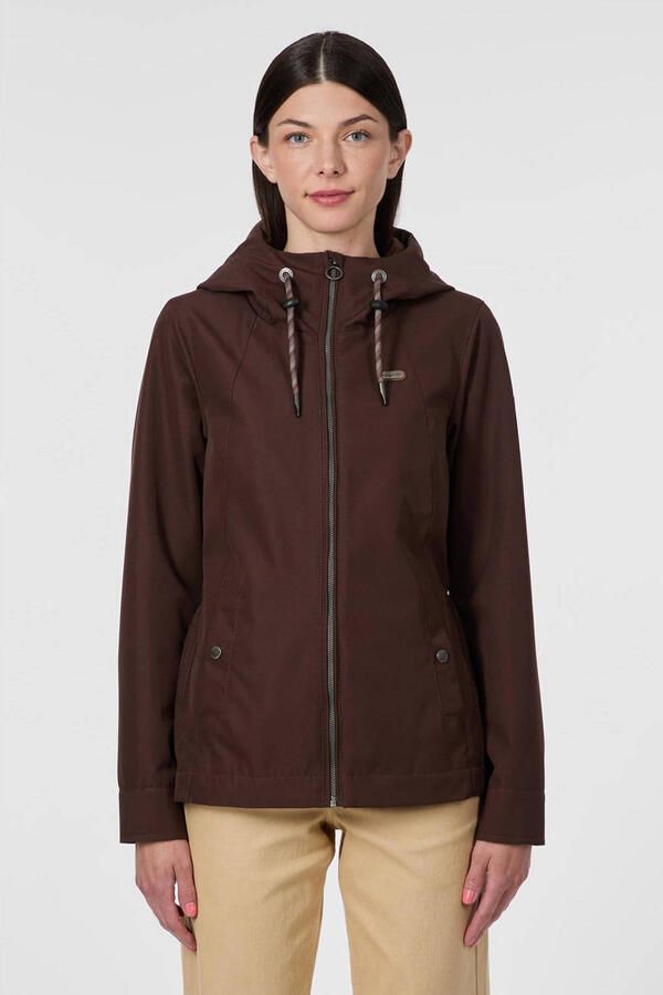 Ragwear outdoor jas donkerbruin