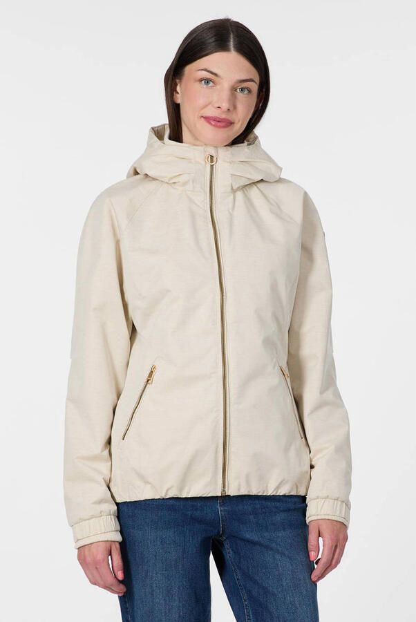 Ragwear outdoor jas ecru
