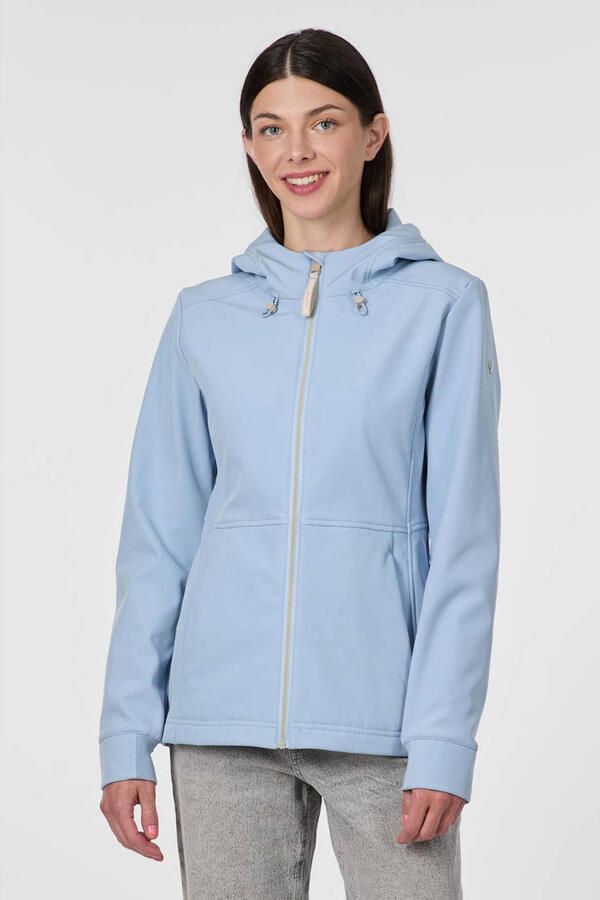 Ragwear outdoor jas lichtblauw