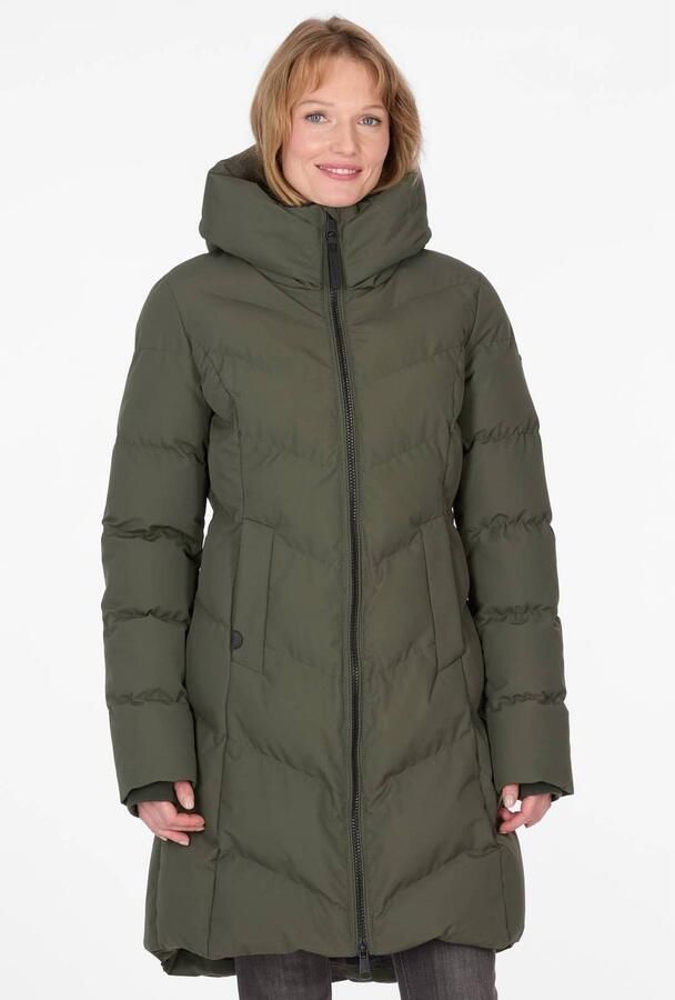 Ragwear winterjas donkergroen