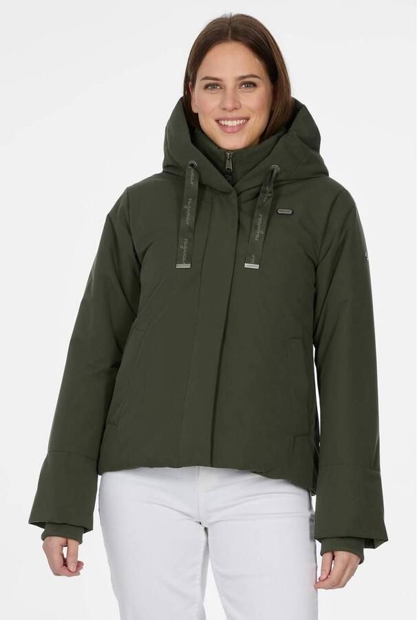 Ragwear winterjas donkergroen