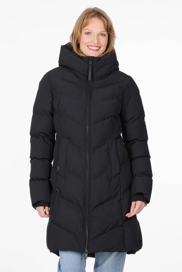 Ragwear winterjas zwart