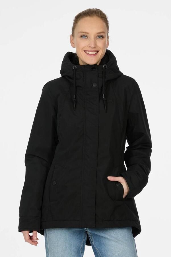 Ragwear winterjas zwart