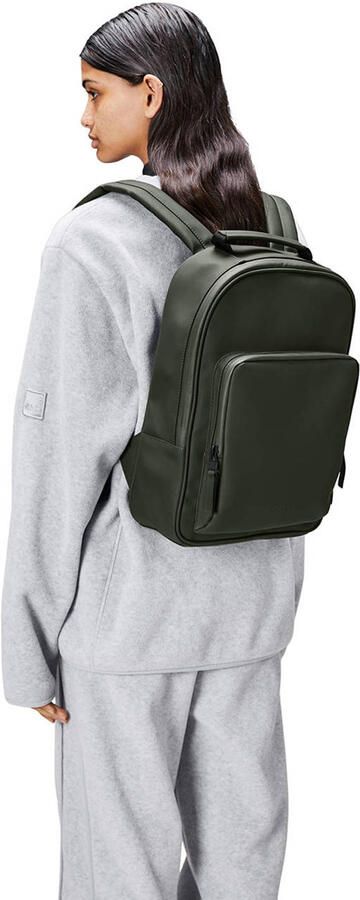 Rains rugzak Book Daypack W3 kaki - Foto 3