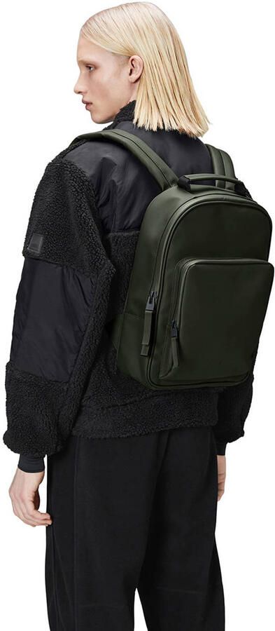 Rains rugzak Book Daypack W3 kaki - Foto 2