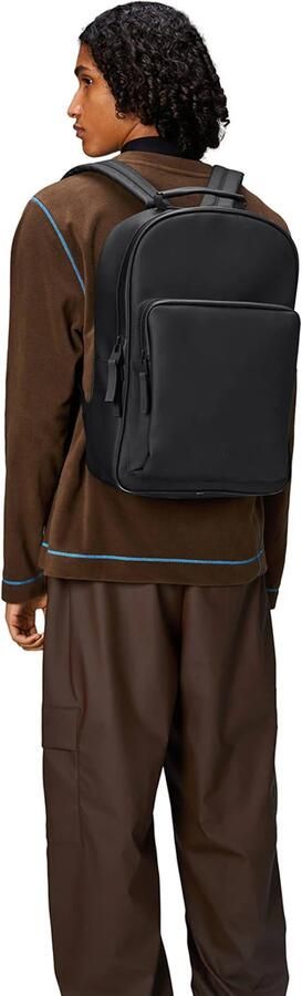 Rains Waterdichte Stijlvolle Rugzak Zwart Black