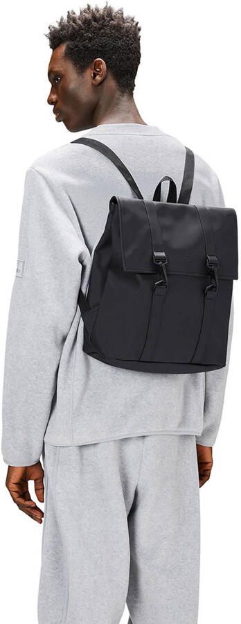 Rains Urban Mini Rugzak met Karabijnhaken Black Unisex - Foto 3