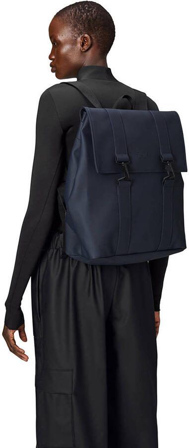 Rains Stijlvolle Rugzak Blue Unisex - Foto 2