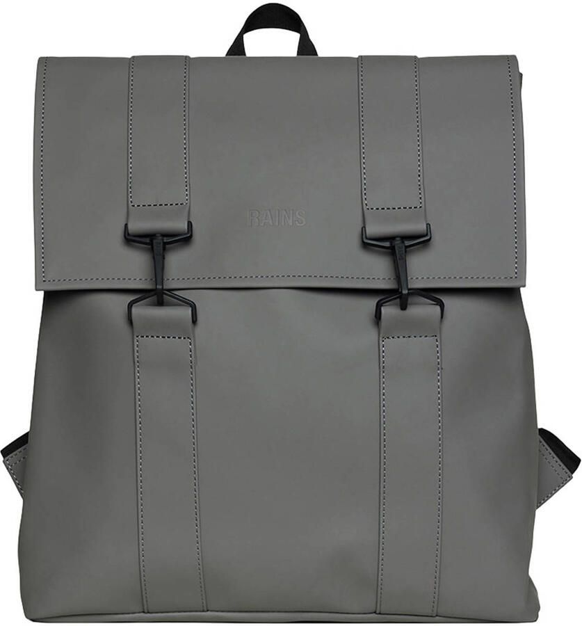 Rains Grijze Messenger Tas MSN BAG W3 Gray