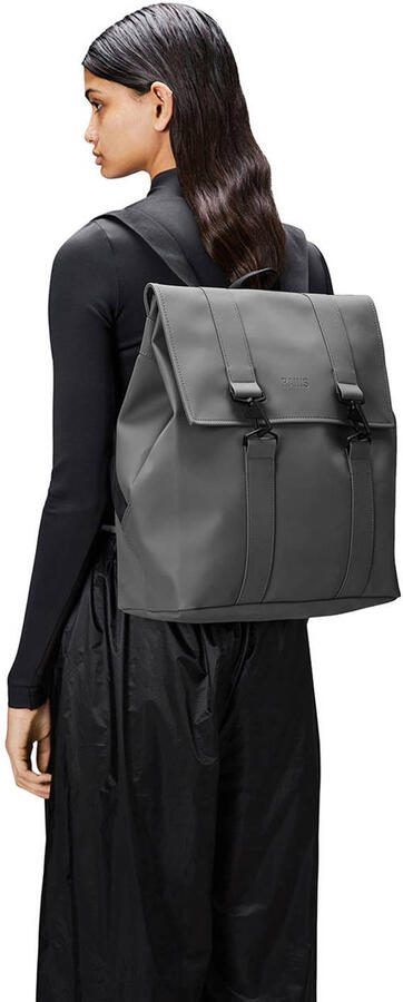 Rains Grijze Messenger Tas MSN BAG W3 Gray - Foto 3