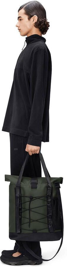 Rains rugzak Rolltop Tote Bag kaki