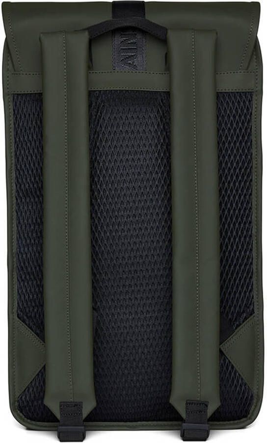 Rains Groene Synthetische Trail Rugzak Groen Unisex