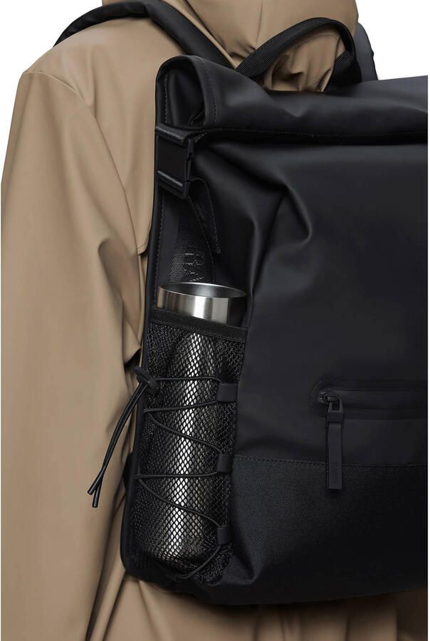 Rains rugzak Mountaineer Rolltop zwart - Foto 2
