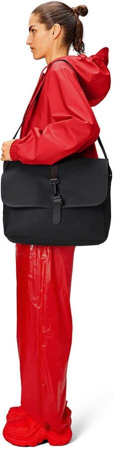 Rains Stijlvolle Waterdichte Tas voor Dagelijks Gebruik Black Unisex - Foto 3