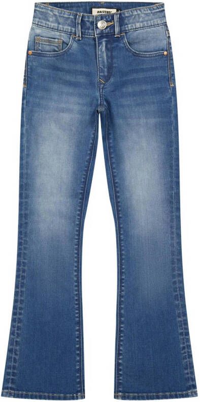 Raizzed flared jeans Melbourne mid blue stone Blauw Meisjes Stretchdenim 116