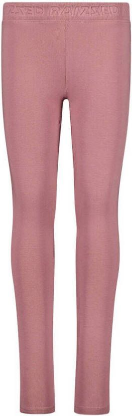 Raizzed broek roze Meisjes Katoen Effen 152 | Broek van