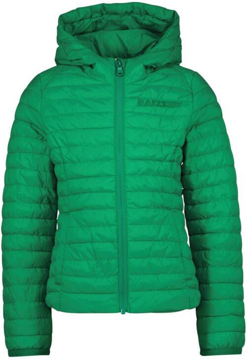 Raizzed gewatteerde zomerjas met logo groen Meisjes Nylon Capuchon Logo 104