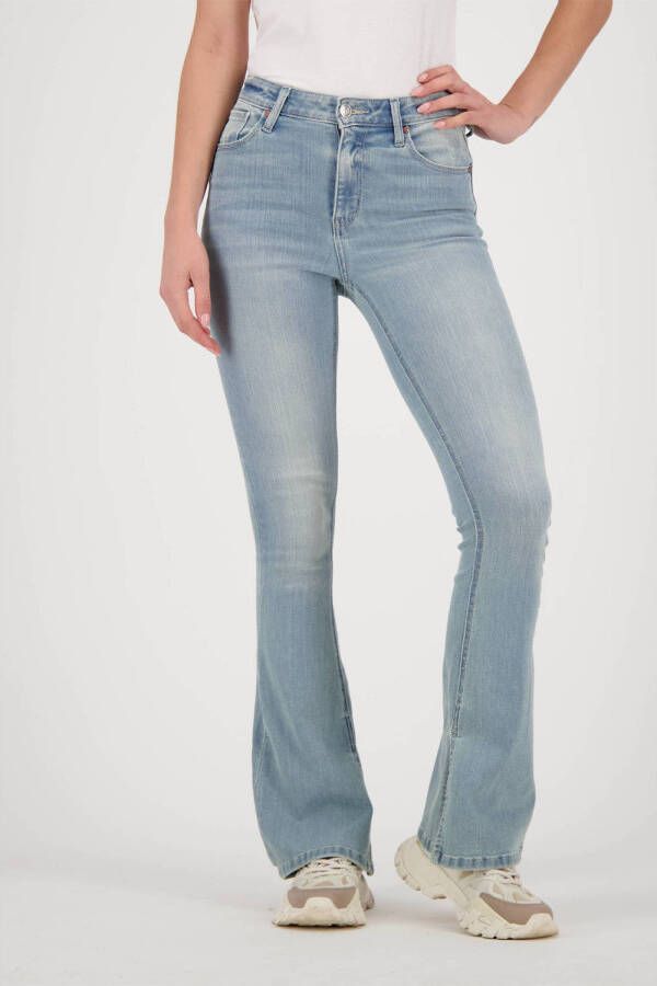 Raizzed high waist flared jeans SUNRISE SPLIT vintage blue