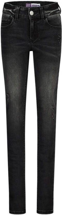 Raizzed high waist skinny jeans Chelsea vintage black Zwart Meisjes Stretchdenim 104