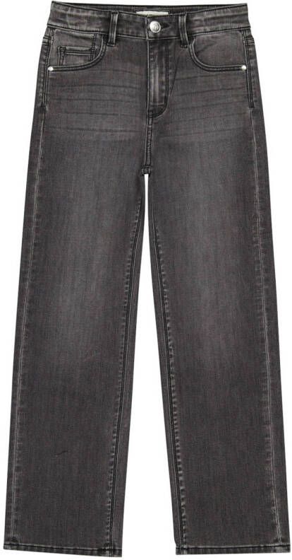 Raizzed high waist straight fit jeans grijs Meisjes Denim 128
