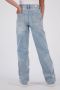 Raizzed high waist straight fit jeans light blue stone - Thumbnail 2