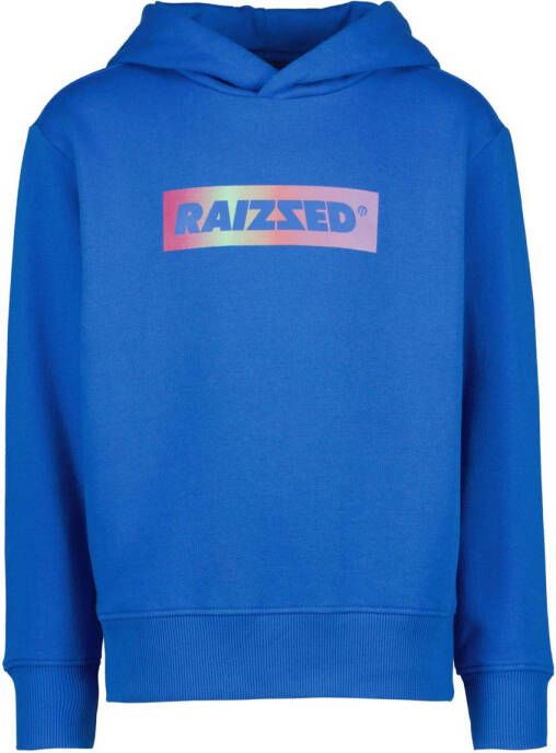 Raizzed hoodie met logo blauw