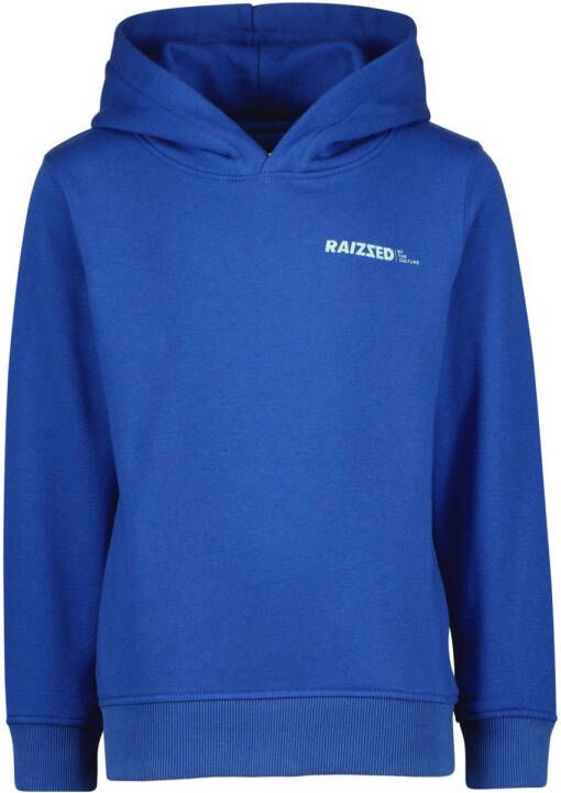 Raizzed hoodie met logo blauw