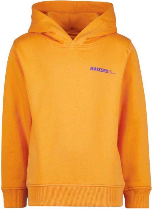 Raizzed hoodie met logo oranje