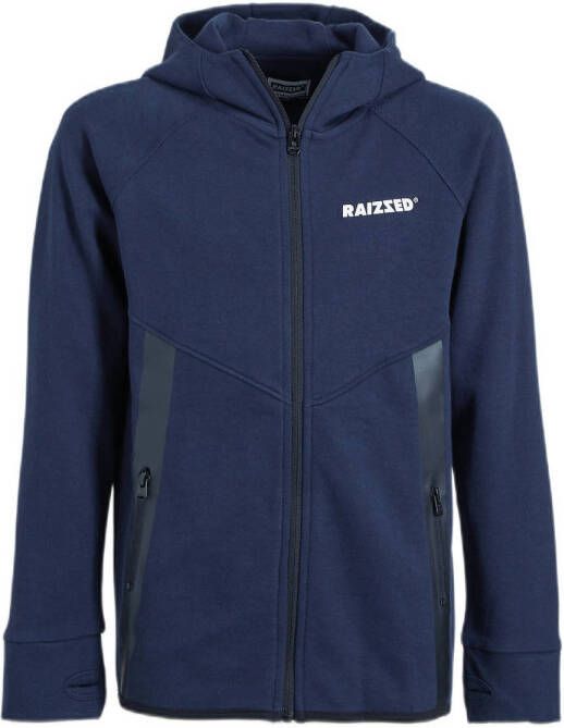 Raizzed hoodie Ottowa donkerblauw Sweater 128 | Sweater van