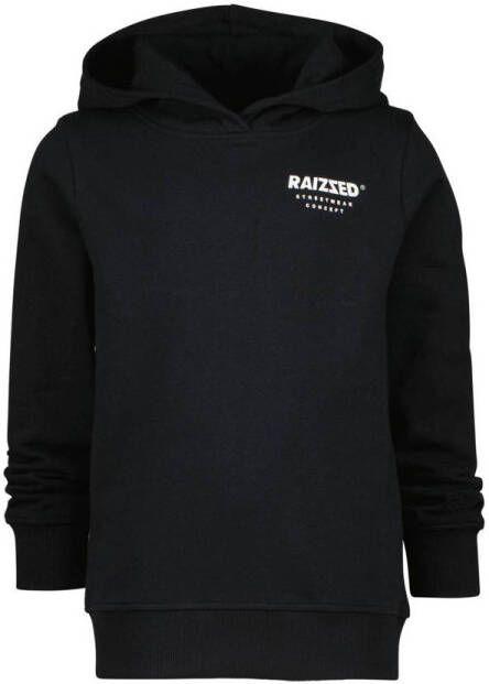 Raizzed hoodie Warren met backprint zwart