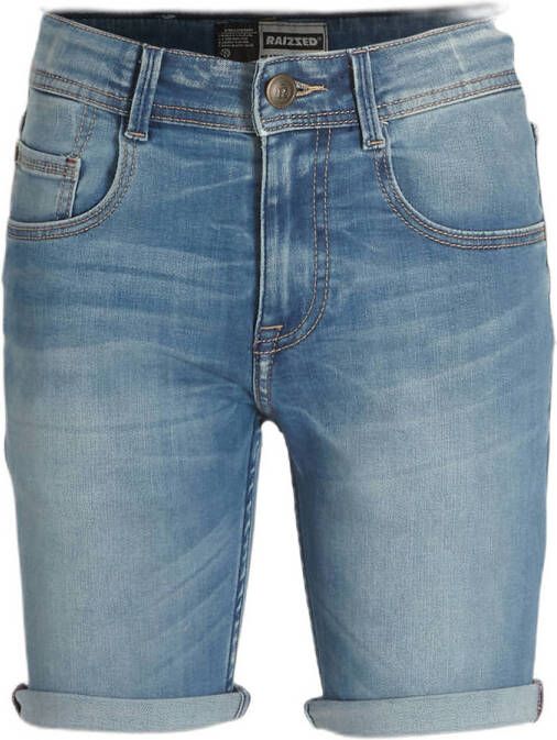 Raizzed jeans bermuda Oregon light blue stone Korte broek Blauw Jongens Stretchdenim 164