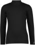 Raizzed longsleeve Vive zwart Meisjes Katoen Opstaande kraag Effen 152 - Thumbnail 2
