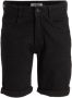 Raizzed low waist short Oregon black Korte broek Zwart Jongens Stretchdenim 140 - Thumbnail 1