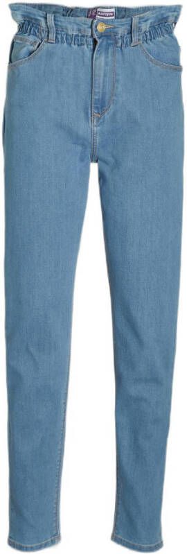 Raizzed mom jeans Dakota mid blue stone Blauw Meisjes Stretchdenim 116
