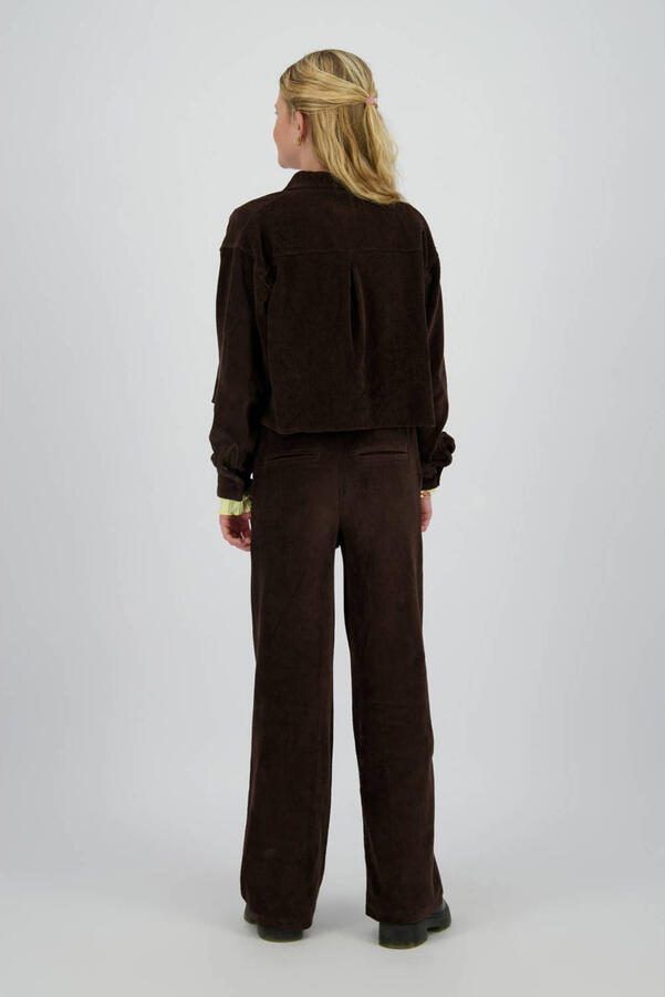 Raizzed corduroy blouse bruin - Foto 2