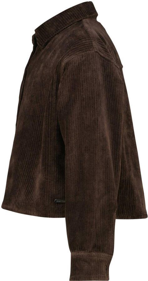 Raizzed corduroy blouse bruin - Foto 3