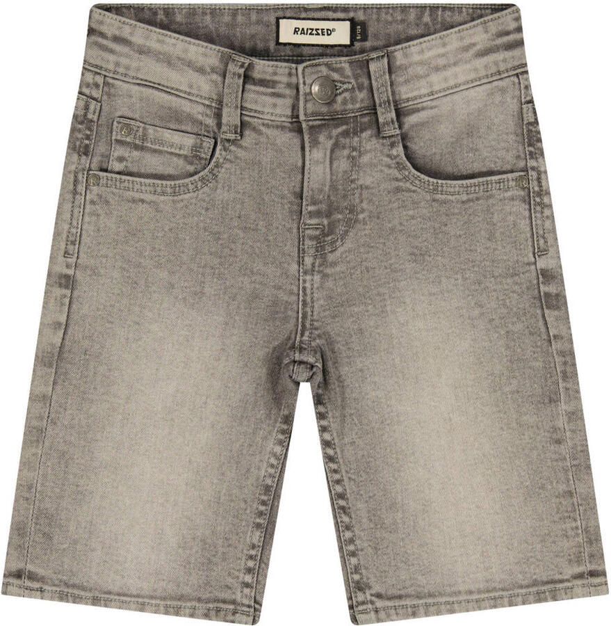 Raizzed denim short grey denim