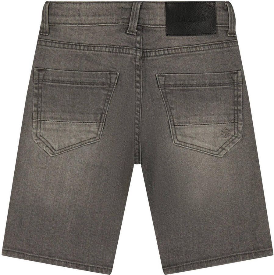 Raizzed denim short grey denim