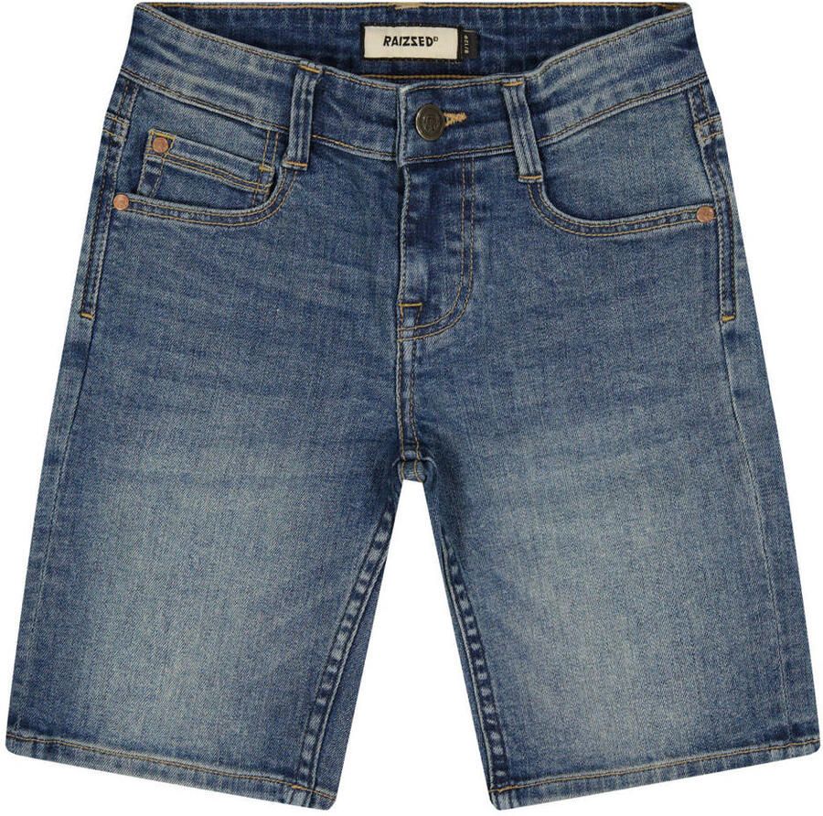 Raizzed denim short medium blue denim