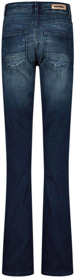 Raizzed flared jeans blauw Meisjes Stretchdenim Effen 104