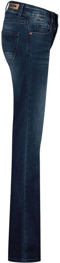 Raizzed flared jeans blauw Meisjes Stretchdenim Effen 104 - Foto 3